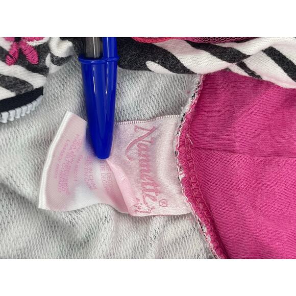 Nannette Lepore Girls Zebra Print Legging Pants & Jacket Outfit Set Size 4T - Picture 5 of 8